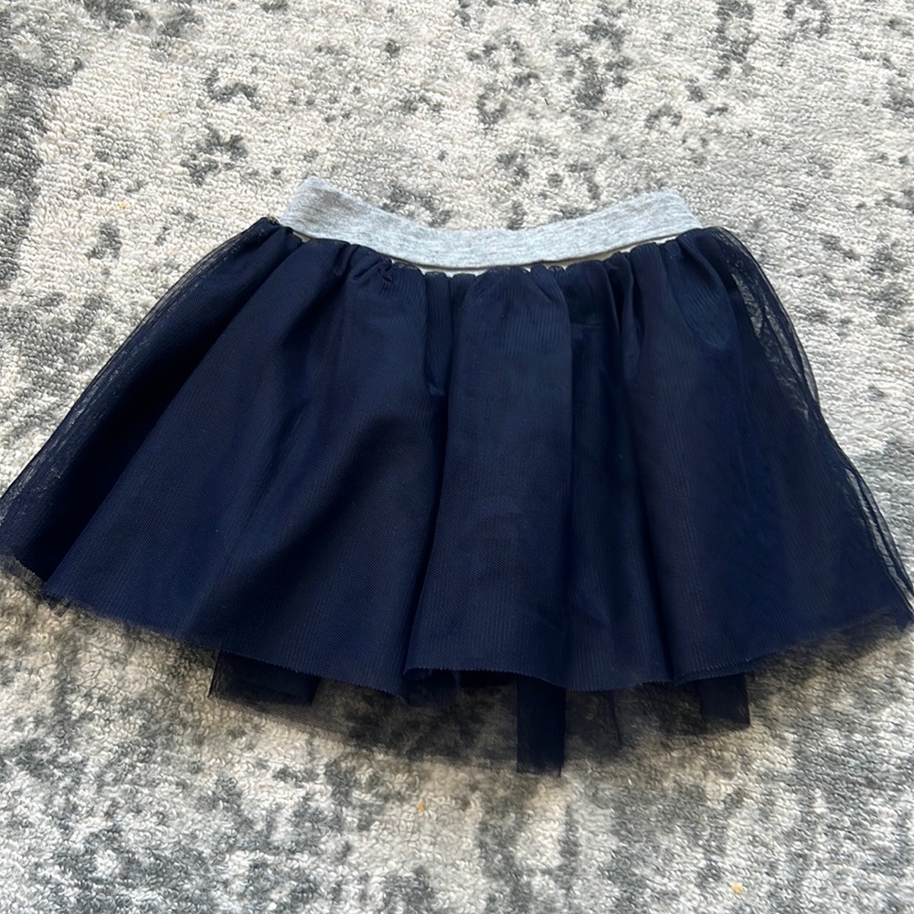 GAP navy blue tulle skirt